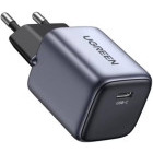 Incarcator retea Ugreen CD319, 1x USB-C, Quick Charge 4.0 30 W, GaN, Grey