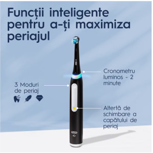 Oral-B Periuta de dinti electrica iO3 Negru + Trusa de calatorie