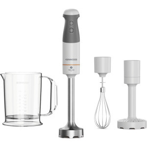 Kenwood Mixer vertical Triblade XL HBM40.006WH, 850W, 0.5L, Alb/Gri