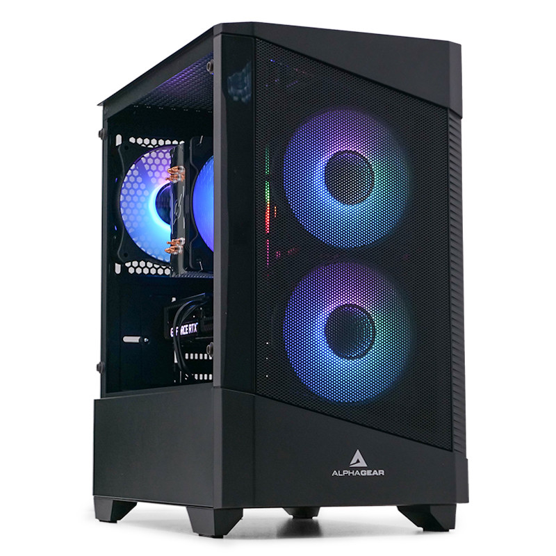 PC Gaming BALAUR Legendar Max, AMD Ryzen 5 5600 3.5GHz, 32GB DDR4, 1TB SSD, RTX 4060 8GB GDDR6, Iluminare RGB