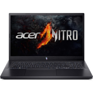 Acer Gaming 15.6'' Nitro V 15 ANV15-41, FHD IPS 120Hz, Procesor AMD Ryzen™ 5 7535HS (16M Cache, up to 4.55 GHz), 16GB DDR5, 512GB SSD, GeForce RTX 4050 6GB, No OS, Obsidian Black