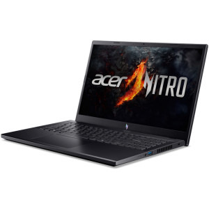Acer Gaming 15.6'' Nitro V 15 ANV15-41, FHD IPS 165Hz, Procesor AMD Ryzen™ 5 7535HS (16M Cache, up to 4.55 GHz), 16GB DDR5, 512GB SSD, GeForce RTX 3050 6GB, No OS, Obsidian Black