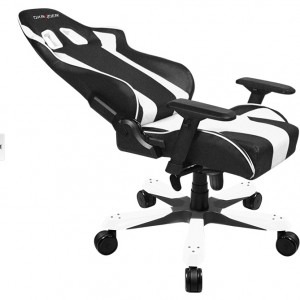 DXRacer King, negru cu alb