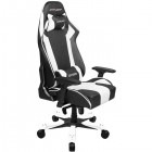 DXRacer King, negru cu alb