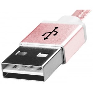 ADATA USB Male la microUSB Male, 1 m, Pink