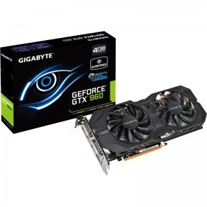 GIGABYTE GeForce GTX 960 OC WindForce 2X 4GB GDDR5 128-bit