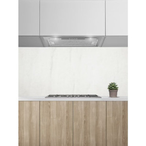 Turbionaire integrata TLN50S, Capacitate de absorbtie 430 m3/h, Clasa C, 3 viteze, 1 motor, 50 cm, Inox