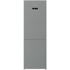 Combina frigorifica Arctic AK60366E40NFMT, 324 L, Full No Frost, Control electronic, Air Flow Dual Tech, Clasa E, 185 cm, Argintiu