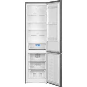 Arctic AK60406E40NFMT, 362 L, Full NoFrost, Blue Tech, Air Flow Dual Tech, Fast Freeze Zone, Display, Clasa E, 202 cm, Argintiu