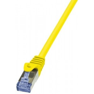Cablu retea Logilink PrimeLine CAT6a Patch Cable S/FTP 10G 1m yellow