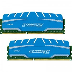 Crucial Ballistix Sport XT 8GB DDR3 1600MHz CL9 Dual Channel Kit