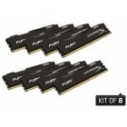 HyperX Fury Black 64GB DDR4 2133MHz CL14 Quad Channel Kit 8x 8GB