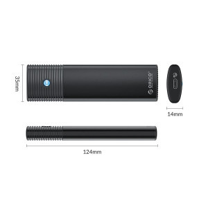 Orico PWM2 USB-C negru