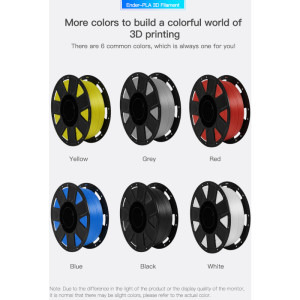 CREALITY Filament Ender-PLA, Yellow, 1 kg