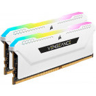 Memorie Corsair Vengeance RGB PRO SL White 16GB DDR4 3200MHz CL16 Dual Channel Kit