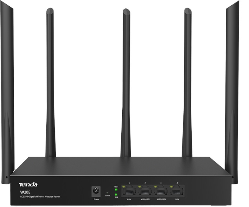 Router wireless Tenda Gigabit W20E Dual-Band WiFi 5