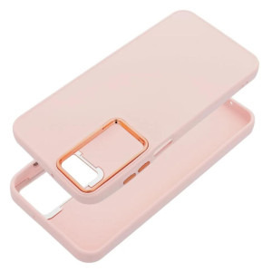 Lemontti Capac protectie spate Frame Pink pentru Galaxy S25 Ultra