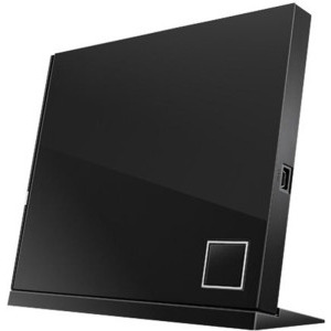 ASUS SBC-06D2X-U BLU-RAY writer extern 6X, suport M-DISC, Nero BackItUp, Negru