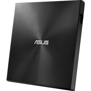 ASUS ZenDrive U8M, ultra-slim extern DVD citire/scriere, USB-C, suport M-DISC, Negru