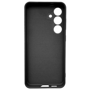 Lemontti Capac protectie spate Silicon Soft Slim Black pentru Galaxy S25 Plus