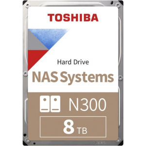 Hard disk Toshiba N300 NAS 8TB SATA-III 7200RPM 512MB