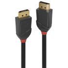 Cablu video LINDY DisplayPort Male - DisplayPort Male, v2.0, 2m, negru