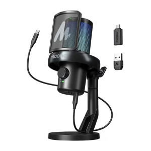 Microfon Maono DM40 Pro RGB Black