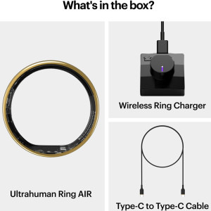 Ultrahuman Ring AIR, Bionic Gold 11