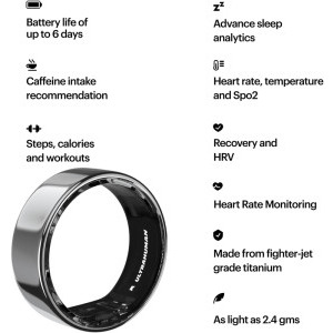 Ultrahuman Ring AIR, Space Silver 5