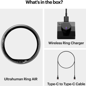 Ultrahuman Ring AIR, Space Silver 10