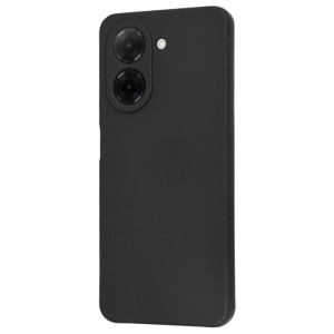 Lemontti Capac protectie spate Silicon Soft Slim Black pentru Redmi A5 4G
