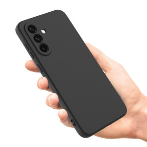 Lemontti Capac protectie spate Silicon Soft Slim Black pentru Galaxy A26