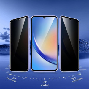 Lemontti Sticla Privacy Full Fit Black pentru Galaxy A34 5G
