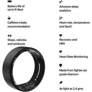 Ultrahuman Ring AIR, Matt Grey 13