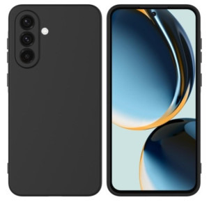 Lemontti Capac protectie spate Silicon Soft Slim Black pentru Galaxy A56
