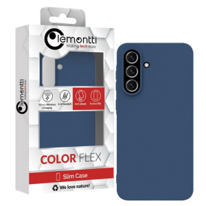 Lemontti Capac protectie spate Silicon Silky Blue pentru Galaxy A56