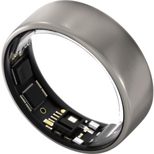 Ultrahuman Ring AIR, Raw Titanium 14
