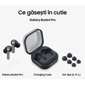 Samsung In-Ear, Galaxy Buds 4 Pro, Black