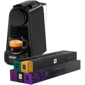 Espressor de cafea Nespresso by De’Longhi Essenza Mini EN85.B, 1310W, 19bar, 0.6L, Negru