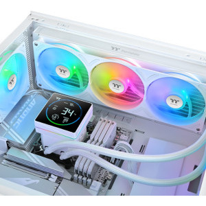 Thermaltake TH360-S V3 ARGB Sync AIO Liquid Cooler Snow Edition