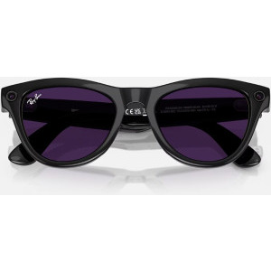 Ray-Ban Skyler Gen 1 32GB Shiny Black/Transitions Amethyst