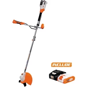 Ruris Motocoasa de tuns iarba cu acumulator 3024e Power Alfa Up, 20 V, diametru taiere 25.5 cm