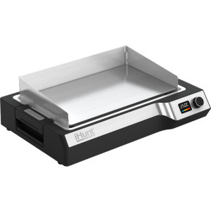 iHunt Plita electrica Teppanyaki, Plita electrica Bro Teppanyaki Grill, 1650W, Negru/Argintiu
