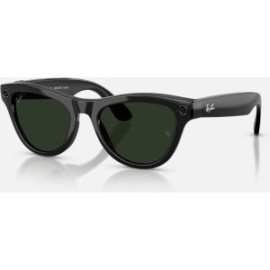 Ray-Ban Skyler Gen 2 32GB Shiny Black/Transitions Graphite Green
