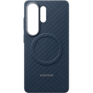 Samsung Capac protectie spate Carbon Magnet Dark Blue pentru Galaxy S26 Ultra