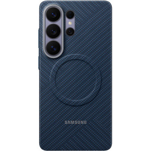 Samsung Capac protectie spate Carbon Magnet Dark Blue pentru Galaxy S26 Ultra