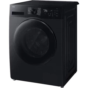 Samsung WD90HG5U34BBLE, Spalare 9 kg, Uscare 6 kg, 1400 RPM, Clasa A, Digital Inverter, AI EcoBubble, AI Energy, Hygiene Steam, SmartThings, Negru