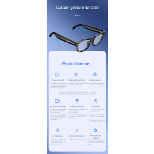 Blackview Ochelari inteligenti, BV100PH Photochromic lenses