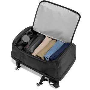 Tomtoc Rucsac laptop 17.3 inch Navigator-T67, capacitate 38L, deschidere tip valiza, buzunare smart, culoare negru