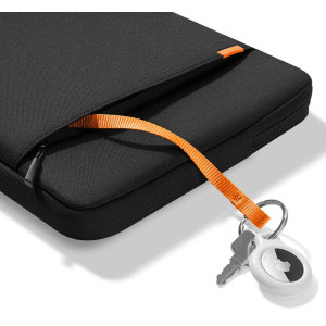 Tomtoc Husa laptop Apple MacBook Air/Pro/Neo 13, 12.3-13 inch, Defender-A13, protectie de grad militar, culoare negru